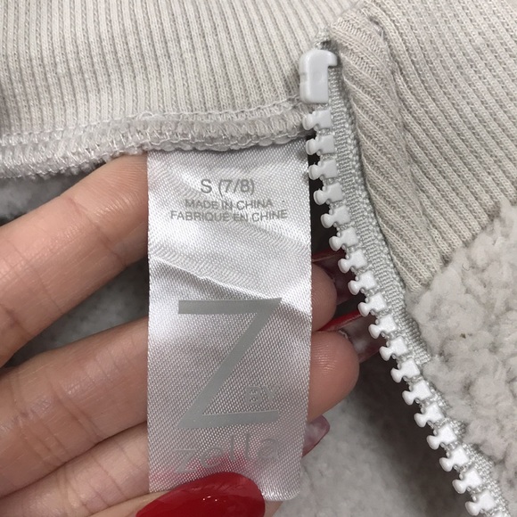 Z By Zella Girl Teddy Faux Fur Bomber Jacket - Picture 3 of 7